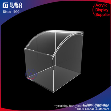 Square Curved Top Acrylic Display Case